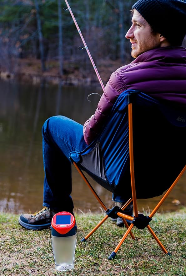 d.light S30 Solar Lantern - Ultra-Bright LED Light for Outdoor and Indoor Use, Including Camping, Hiking, Fishing, Power Outages, Emergencies, and Hurricane Survival Kits