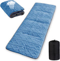 Folding Camping Cot Pad - Portable & Comfortable Outdoor Sleeping Mat with Elastic Strap, Lightweight Waterproof Bottom Mattress Pad