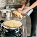 Tostadora de Tortillas Salvadoreño – Camping Toaster for Gas Stove Top, Camp Stove Toaster – Stainless Steel Tortilla Warmer for Outdoor & Home Use, Portable Bread & Pita Heater for BBQ & Grill
