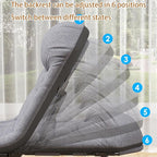 Folding Bed with Mattress for Adults,Camping Cot, Outdoor Folding Cot Bed Camping Cot for Adults,Portable Folding Bed Portable Camp Cots for Camping Tent Travel Offi,B-78.7 * 25.2in