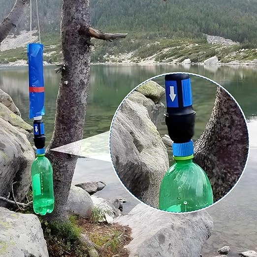 Multipurpose Coupler Set for Camping Hiking Water Purification Devices Water Filter Coupling Kits Water Coupler Accessories
