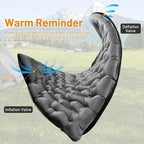 KASBAH Double Inflatable Camping Sleeping Pad,Thick 6 inch 2 Person Ultralight Sleeping Mat with Built-in Foot Pump and Pillow,Camping Essentials for Hiking,Backpacking,Traveling, Tent