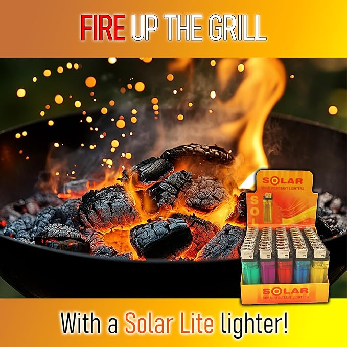 Disposable Lighters (Pack of 1000) | Solar Lite®
