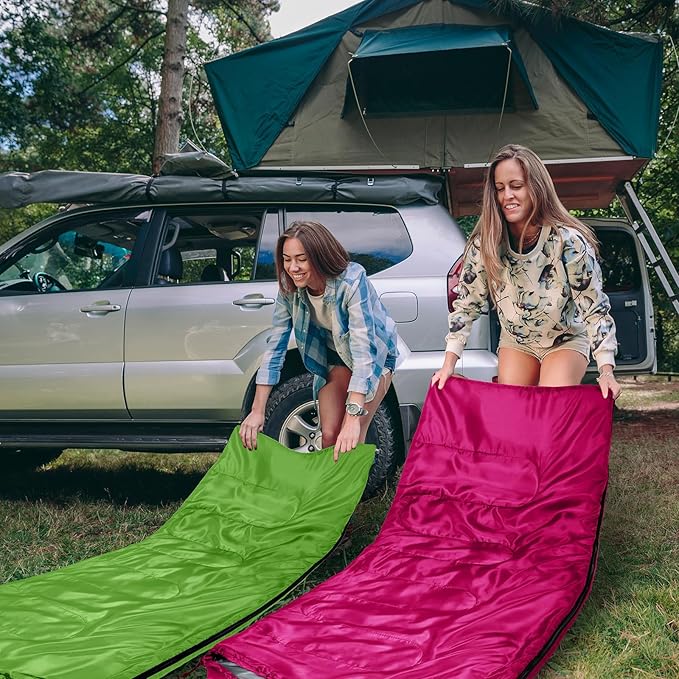 Tudomro Camping Sleeping Bag for Adults Lightweight Packable Waterproof Camping Gear Equipment to Keep Warm for Outdoor Backpacking Hiking Travel