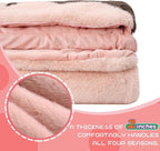 70" 4.2lbs Pig Thickened Kids Nap Mat for Preschool, Daycare,Kindergarten,Soft Washable for Boys and Girls, 2-in-1 Stuffed Animals Sleeping Bag and Pillow, Sleep Sack for Toddlers