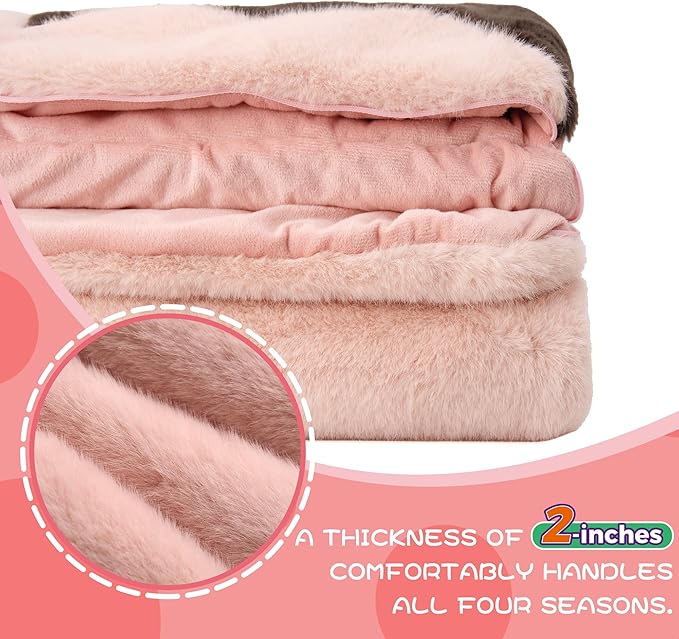 70" 4.2lbs Pig Thickened Kids Nap Mat for Preschool, Daycare,Kindergarten,Soft Washable for Boys and Girls, 2-in-1 Stuffed Animals Sleeping Bag and Pillow, Sleep Sack for Toddlers