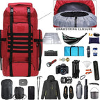 Hiking Backpack for Men 70L/100L Camping Backpack Military Rucksack Molle 3 Days Assault Pack for Climbing | Camping Backpack, 3 Days Assault Pack, for Climbing