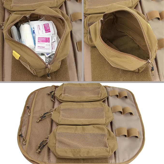 EXCELLENT ELITE SPANKER Medical Backpack Tactical Knapsack Outdoor Rucksack Camping Survival First Aid Backpack（Coyote Brown