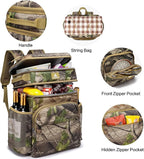 Laripwit 54/40 Cans Backpack Cooler Insulated Leak-Proof Large Cooler Backpack Double Deck Lunch Backpack for Men Women - Perfect Soft Cooler Bag for Tactical, Camping, Picnic, Beach, Hiking