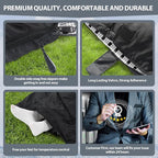 XL Queen Size 2 Person Double Sleeping Bag for Adults, Lightweight Compact with Flannel Liner & Thermolock Draft Tube, Machine Washable All Season Camping Travel