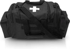 ASA TECHMED First Aid Responder EMS Emergency Medical Trauma Bag Deluxe, Black