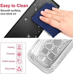Uniflasy Grease Catcher Drip Cup for Blackstone Griddle 17, 22, 28, 30, 36 inch, 20 Pack Grease Cup Liners, Grease Tray Cup Accessories for Blackstone Flat Top Grill, Disposable Foil Drip Pan
