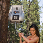 Advanced Elements - Summer Shower/Solar Shower - Different Capacity - Shower Head - Reflective Mirror - Fill Valve - Black or Silver