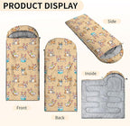 Camping Sleeping Bags, Lightweight Waterproof Sleeping Bag and Compact with Compression Sack for Outdoor