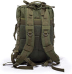 Bug Out Bag Backpack - 50L Tactical Backpack - Great for Survival Essentials (Green)