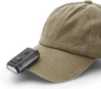 Bushnell Hat Light - Power+ Rechargeable or 3AAA Powered 300L LED Light, 4 Modes Including Red Mode, Lightweight Cap Light for Deer Hunting, Camping, and More!