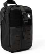 MY MEDIC MyFAK Standard Ifak First Aid Kit - 132 Life Saving Trauma and Medical Items - HSA&FSA Eligible Survival Kit for Camping or Your Car - Black