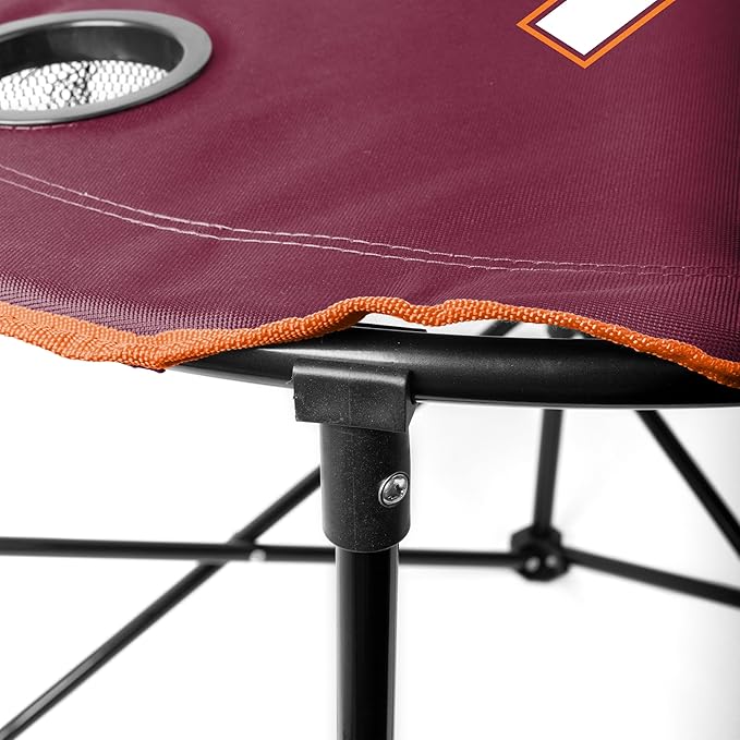 Logo Brands Officially Licensed NCAA Unisex Round Table, One Size, Team Color