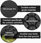POWERLIX Ultralight Sleeping Pad for Camping with Inflating Bag– Compact Lightweight Camping Mat, Outdoor Backpacking Hiking Traveling Airpad Air Mattress Sleeping Mat