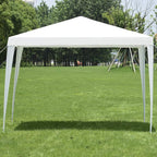 Tangkula 10 x 10Ft Outdoor Canopy Tent, Portable Wedding Party Event Tents for Party, Backyard, Outside