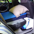 LOSTHORIZON Air & Foam Camping Mattress, Self-Inflating Sleeping Pad, 4.5" Thick, with Air Pump, Cot