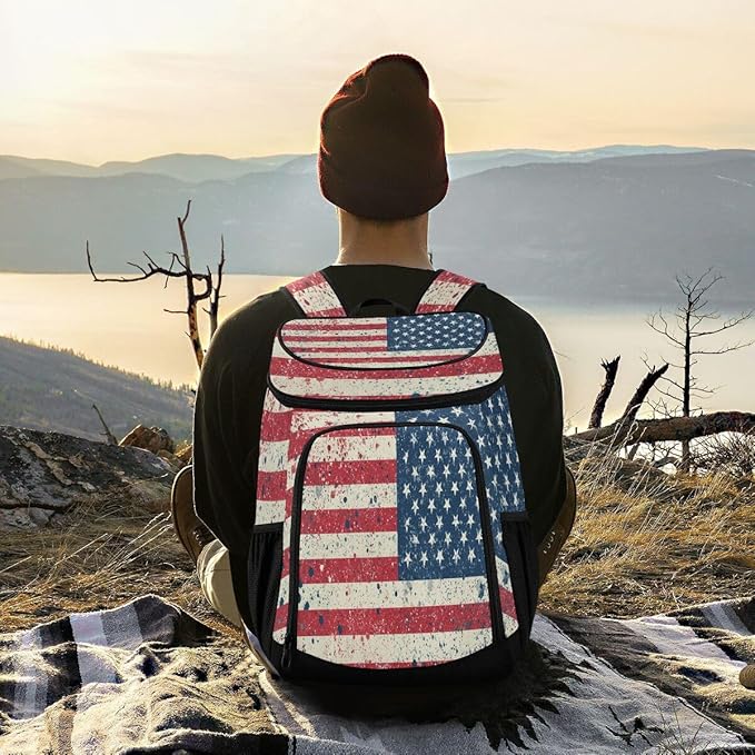 Cooler Backpack Leakproof Backpack Cooler Insulated Lunch Cooler Bag 30 Cans Camping Coolers for Beach Camping Hiking