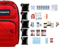 1 Person Quake Kits Emergency Kit for Disaster Preparedness - 72 Hour Kit - Emergency Go Bag with Food and Water, First Aid, and Emergency Preparedness Tools