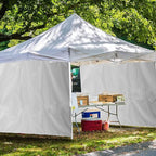 Joramoy Instant Canopy SunWall Sidewalls 10x10 for Pop Up Canopy, Walls for Outdoor Canopies, 1 Pack Sidewall Only (Black)