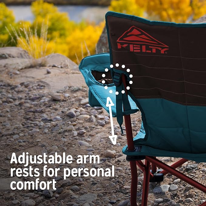 Kelty Lowdown Couch - 3 Person Capacity Camping Chair, Extra Large and Sturdy Bench for Campsites, Soccer Games, and Backyard Parties