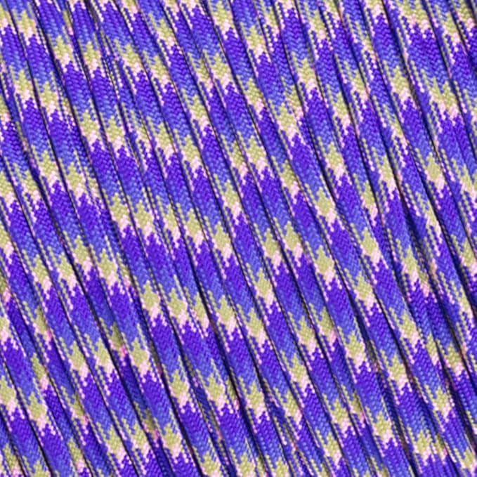 Paracord Planet 550 Paracord – 200+ Colors – Hanks from 10-100 Feet and Spools of 1000 Feet – Great Multi-Use Cord!