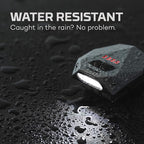 NEBO Einstein Rechargeable Cap Light | 50 Lumens, 3 Light Modes, 90 Degree Adjustable Tilt, Compact & Portable, Hands-Free Wave Activated LED Light, Includes Micro-USB Charging Cable.
