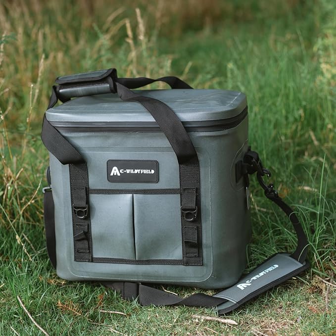 Soft Cooler 30 Cans Cooler Bag Insulated 100% Leak Proof Waterproof Beach Cooler Portable Lightweight Camping Cooler Soft Ice Chest
