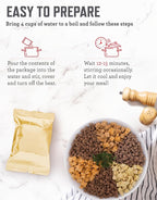 ReadyWise Emergency Food Supply - 88 Servings Meat & Rice Bucket, Freeze Dried Protein Meals, Camping Essentials, Bulk Rice & Survival Food, Disaster Prepping Supplies, up to 25 Year Shelf Life