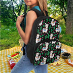 School Backpack for Kids Bookbag Insulated Cooler Backpacks with Lunch Box and Pencil Case Reusable Water Resistant Tote Food Bag for College Camping Picnics, Cactus Alpaca