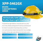 Nightstick XPP-5462GX DICATA® Intrinsically Safe Low-Profile Dual-Light Headlamp