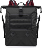 Xtreme Sight Line ~ AQUA RT ~ Large Water-Proof Faraday Backpack for Laptops, Tablets, and Mid-Size Electronics ~ Tracking/Hacking Defense ~ Fit most laptops up to 17" ~ Red
