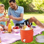 1 Gallon Portable Sports Cooler Water Beverage Dispenser, Insulated Drink Cooler Dispenser With Spout, Portable Handwashing Stations, Party Water Jugs Cooling Drink Bottle For Camping Outdoor Sport