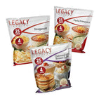 Legacy Food Storage 12 Serving Emergency Food Supply Box, Shelf Stable Breakfast Lunch & Dinner, 5,080 Total Calories, Freeze Dried Survival Meals for MRE Camping, Hiking, Prepping