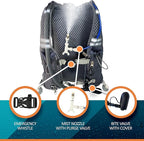 Misting & Hydration Backpack – Built in Mister & Drinking Back Pack | 2L Reservoir | Keep Cool & Hydrated for Hiking, Walking, Cycling, Running, Climbing, & Biking - Cools The air up to 30°F (L-4XL)
