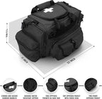 ASA TECHMED First Aid Responder EMS Emergency Medical Trauma Bag Deluxe, Black
