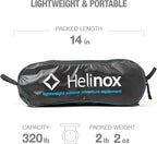 Helinox Chair One Original Lightweight Compact Collapsible Camping Chair Black/Blue, 2.1lbs Outdoor Chairs, Camping Chairs for Adult,Portable Chairs for Outside, Backpacking, Picnic, Adventures