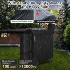 Grill Cover for Traeger Pro 22/575 Series BAC503,[900D Heavy Duty Waterproof Upgraded] Wood Pellet Smoker Grill Cover for Pro 575,Accessories for Traeger Lil'Tex Elite,Eastwood