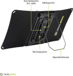 Goal Zero Nomad 20, Foldable Monocrystalline 20 Watt Solar Panel with 8mm + USB Port, Portable Solar Panel Charger. Lightweight 18-22V 20W Solar Panel Charger with Adjustable Kickstand