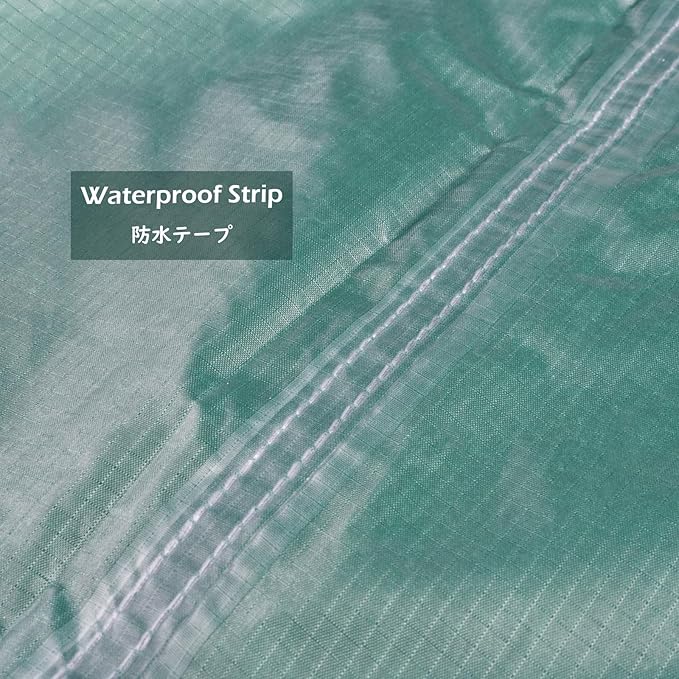 TRIWONDER Camping Tarp Cover Waterproof Rain Fly Tent Ground Cloth Footprint Hammock Shelter for Outdoor Hiking Picnic Beach (Dark Green+Accessories)