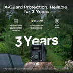 EF ECOFLOW TRAIL 300 DC Solar Panel with 45W Solar Generator, 288Wh LiFePO4 Power Bank, Power Station, for Camping, Travel, and Emergency Power