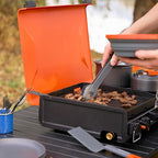 Blackstone 2364 12” x 14” Camping Griddle with Side Burner