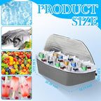 Golf Cart Cooler Bag 9.84 x 18.11 x 38.58 inches Golf cart Insulated Bag Accessories Leak Proof Keep Drinks Cold for Picnic Beach Work Trip Camping