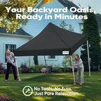 Quictent 10x10 Heavy Duty Pop Up Canopy Tent with Sidewalls, Hexagonal Legs- Commercial Instant Shelter with 3-Year Frame Warranty, 800D Waterproof Oxford Fabric for Weddings, Events, Outdoor Markets
