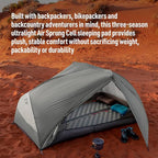 Sea to Summit Ether Light XR Insulated Sleeping Pad, Tapered - Small (66 x 21.5 x 4 inches)