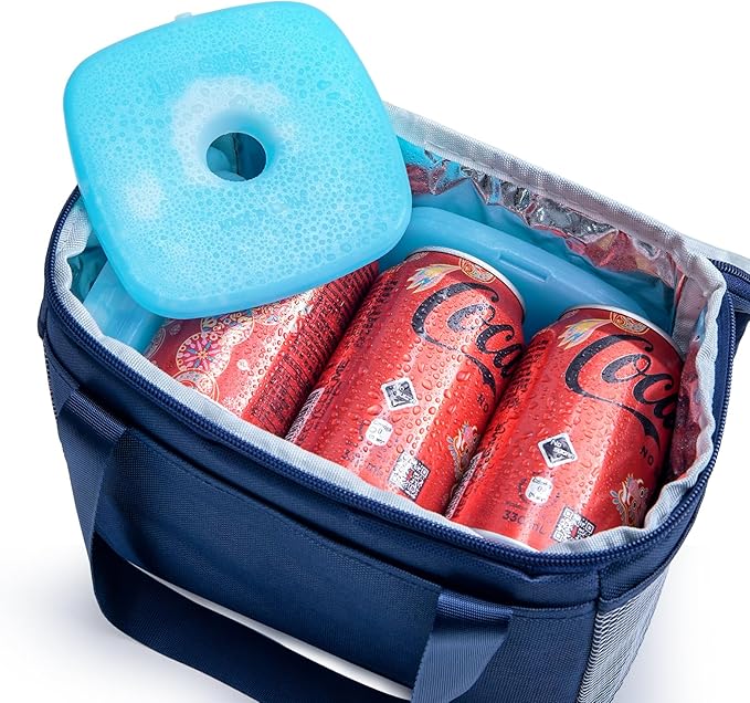 JMEXSUSS Reusable Ice Packs for Cooler, Long Lasting Breastmilk Bottle Storage, Freezer Packs Can Cooler for Lunch Boxes, Beer Soda, Camping